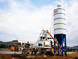 HZS35 type de station de mélange à béton