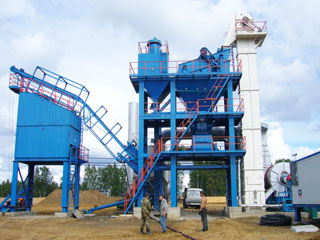 LBJ1500 équipement de mélange d’asphalte