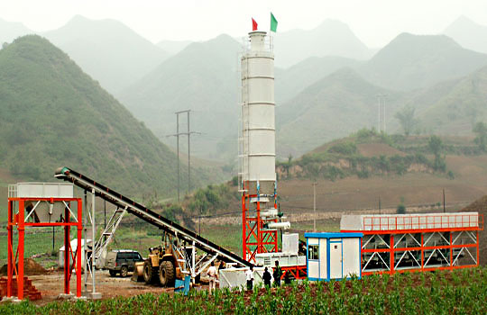 MBW400 série de station de mélange de sol stabilisé