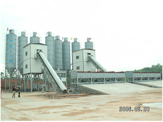 HZS120 Concrete Batching Plant