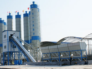 HZS180 Concrete Batching Plant