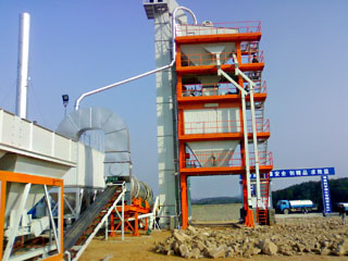 Usina de mistura de asfalto LBJ800