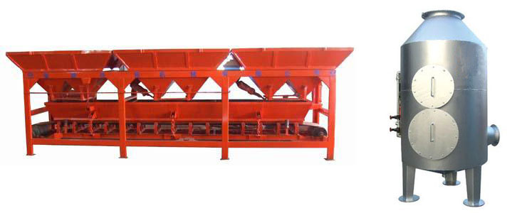 SLB10 Aggregate dosage and Washery dust filter