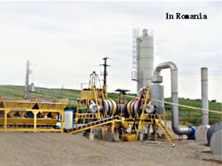 Mobile Asphalt Mixing Plant